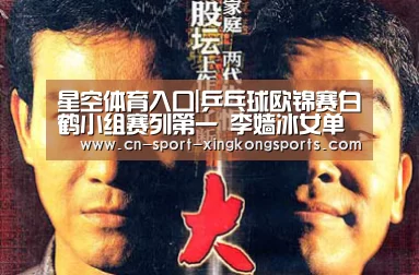 星空体育入口|乒乓球欧锦赛白鹤小组赛列第一 李嫱冰女单晋级(图2) 星空体育网址